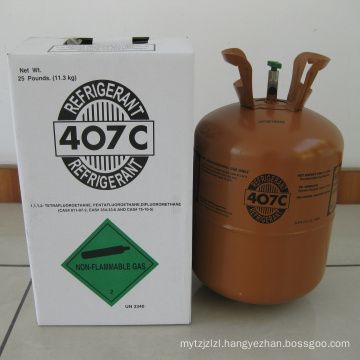 Refrigerant gas R407c 11.3kg  replace R22